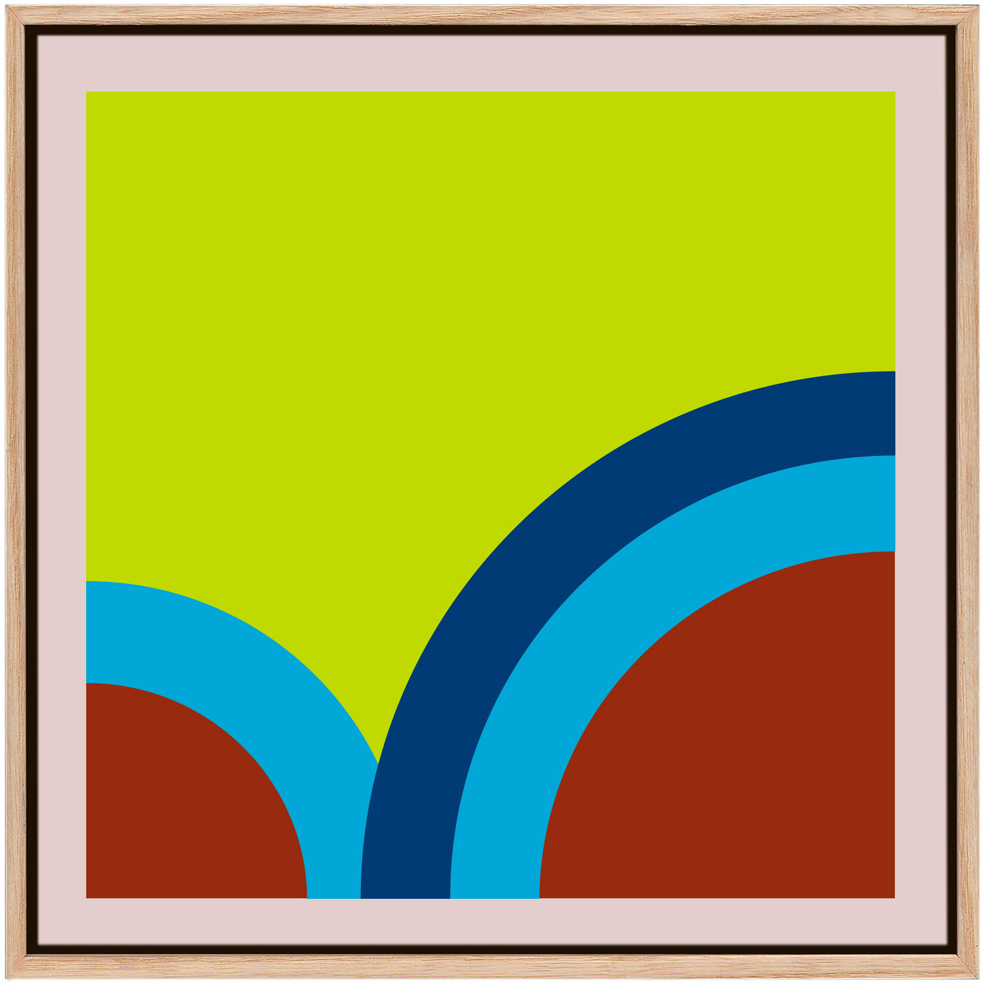 Abstract - Distant Hills