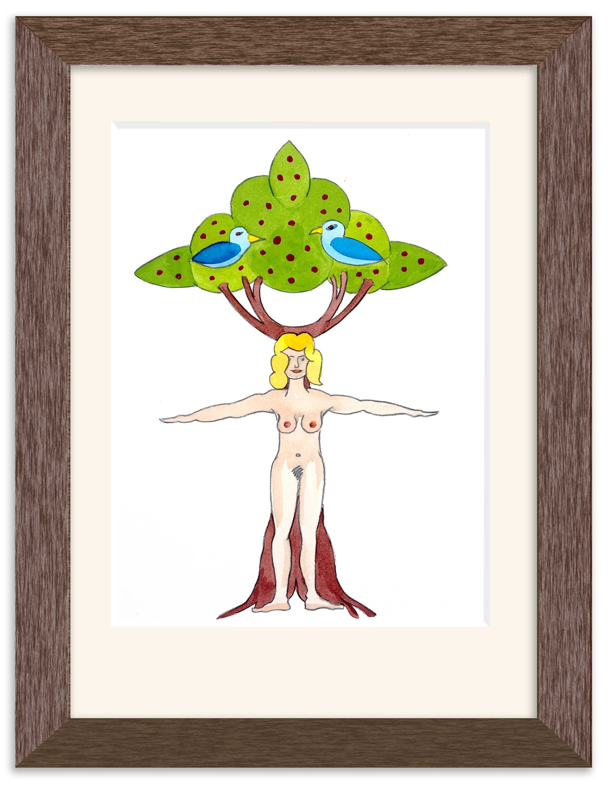 Man of Sorrows - Tree woman